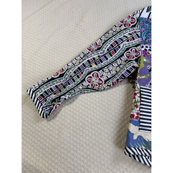 Amen Wardy Koos Van Der Akker Quilted Jacket Women Size Medium VTG Lagenlook - Picture 5 of 15